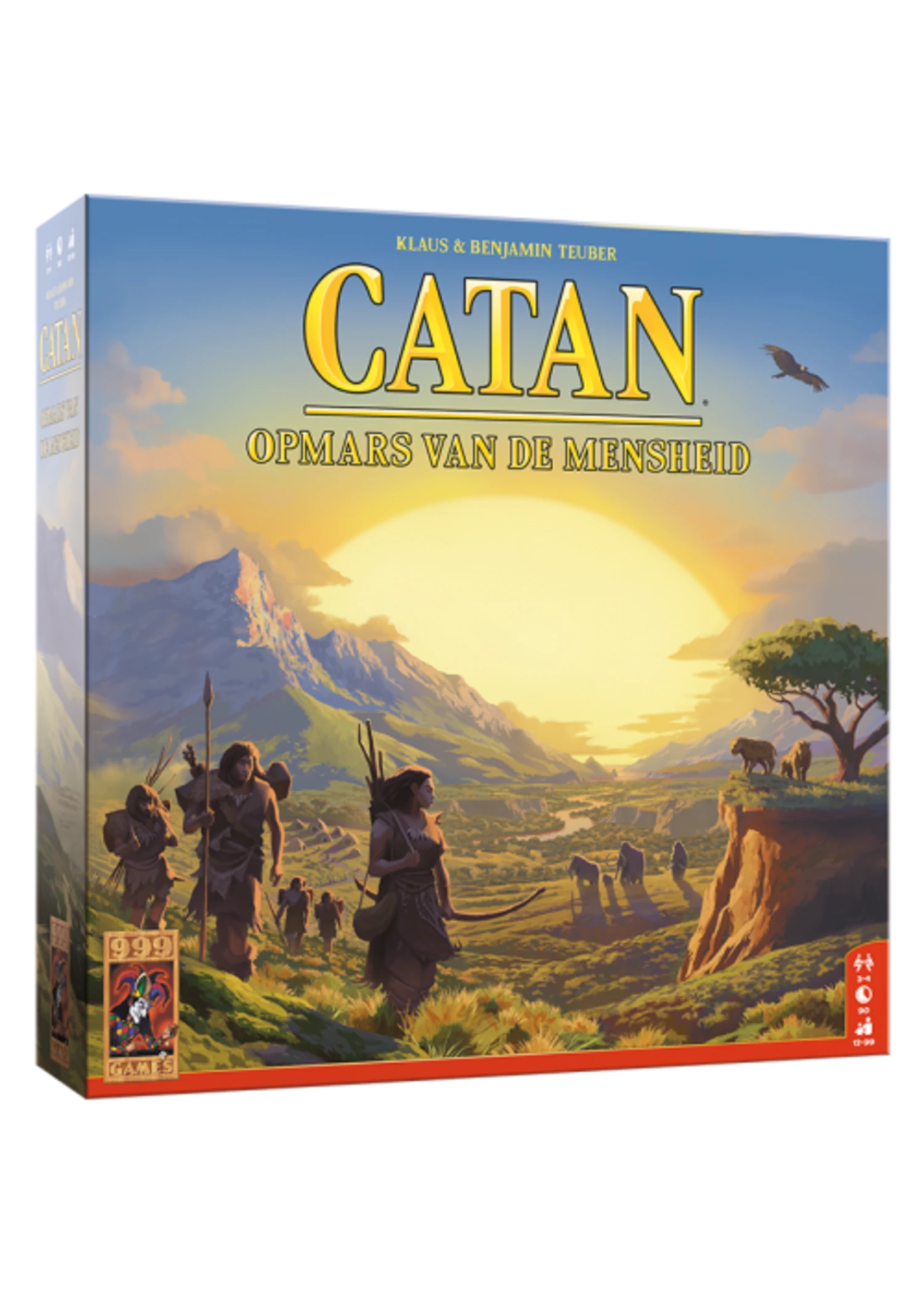 999 Games Spel Catan: Opmars Van De Mensheid 3 999 Games Spel Catan: Opmars Van De Mensheid