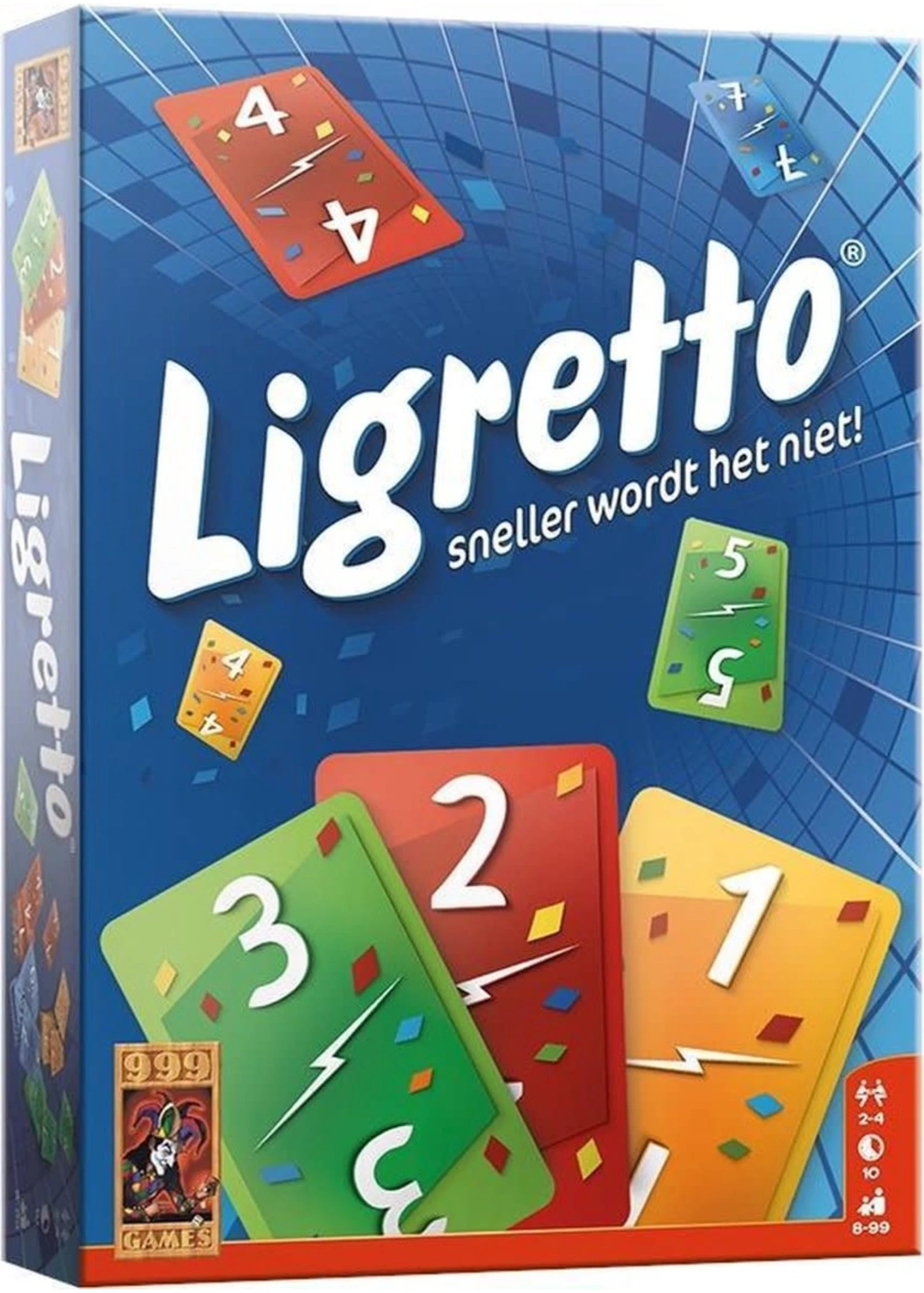 999 Games SPEL Ligretto Blauw 3 999 Games SPEL Ligretto Blauw