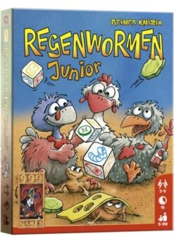 999 Games SPEL Regenwormen Junior