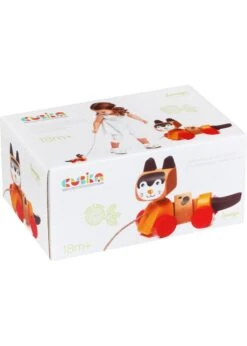 Cubika Houten Trekfiguur Kat -TOYS EN THINGS VLAARDINGEN Winkel cubika cubika houten trekfiguur kat 2