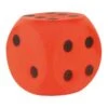 DOBBELSTEEN BAL SOFT ROOD 16 CM -TOYS EN THINGS VLAARDINGEN Winkel geen merk dobbelsteen bal soft rood 16 cm