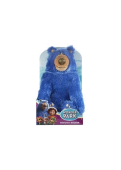 Jonotoys Knuffelbeer Wonderpark Junior 35 Cm Blauw Pluche