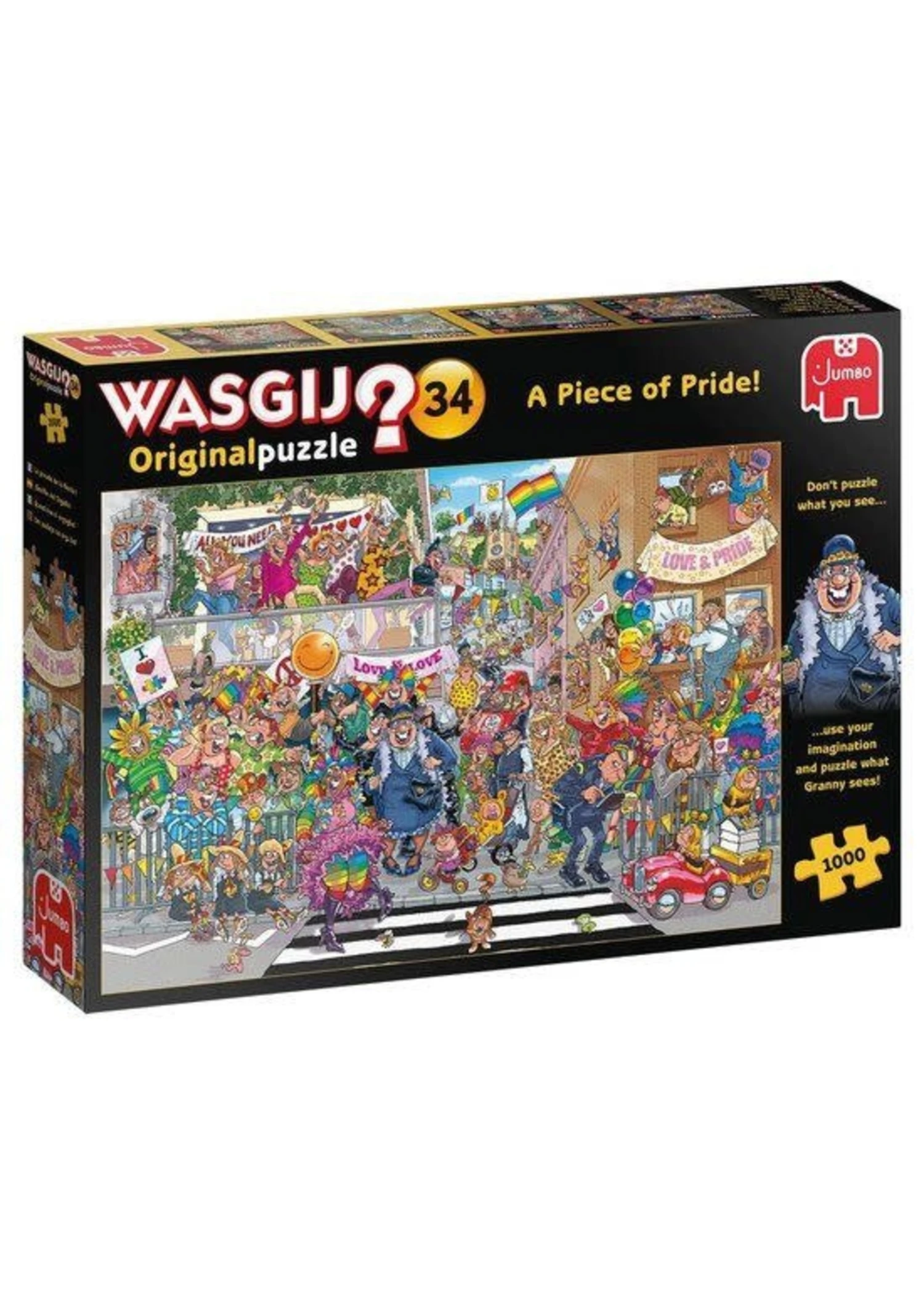 Jumbo Puzzel Wasgij Original 34 - Een Stukje Trots (1000) 3 Jumbo Puzzel Wasgij Original 34 - Een Stukje Trots (1000)