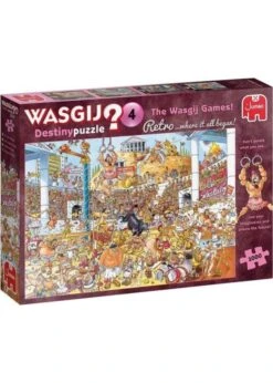 Jumbo Wasgij Retro Destiny 4 De Wasgij Spelen! Puzzel - 1000 Stukjes