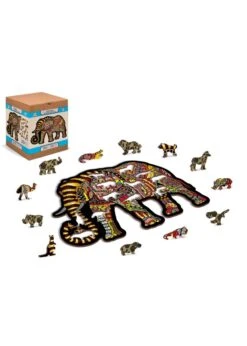 Houten Legpuzzel Magische Olifant 150 St