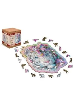 Houten Legpuzzel Mystieke Tijger 250 St