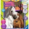 Ravensburger Schilderen Op Nummer Paarden In Zonsondergang -TOYS EN THINGS VLAARDINGEN Winkel ravensburger schilderen op nummer paarden in zonso