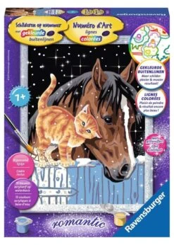 Ravensburger Schilderen Op Nummer Veulen Met Katje