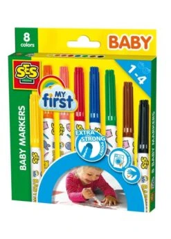 Baby Markers SES: 8 Stuks Kleur