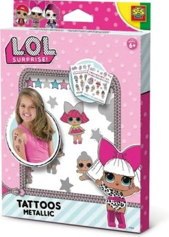 Ses 14192 LOL Tattoos Metallic