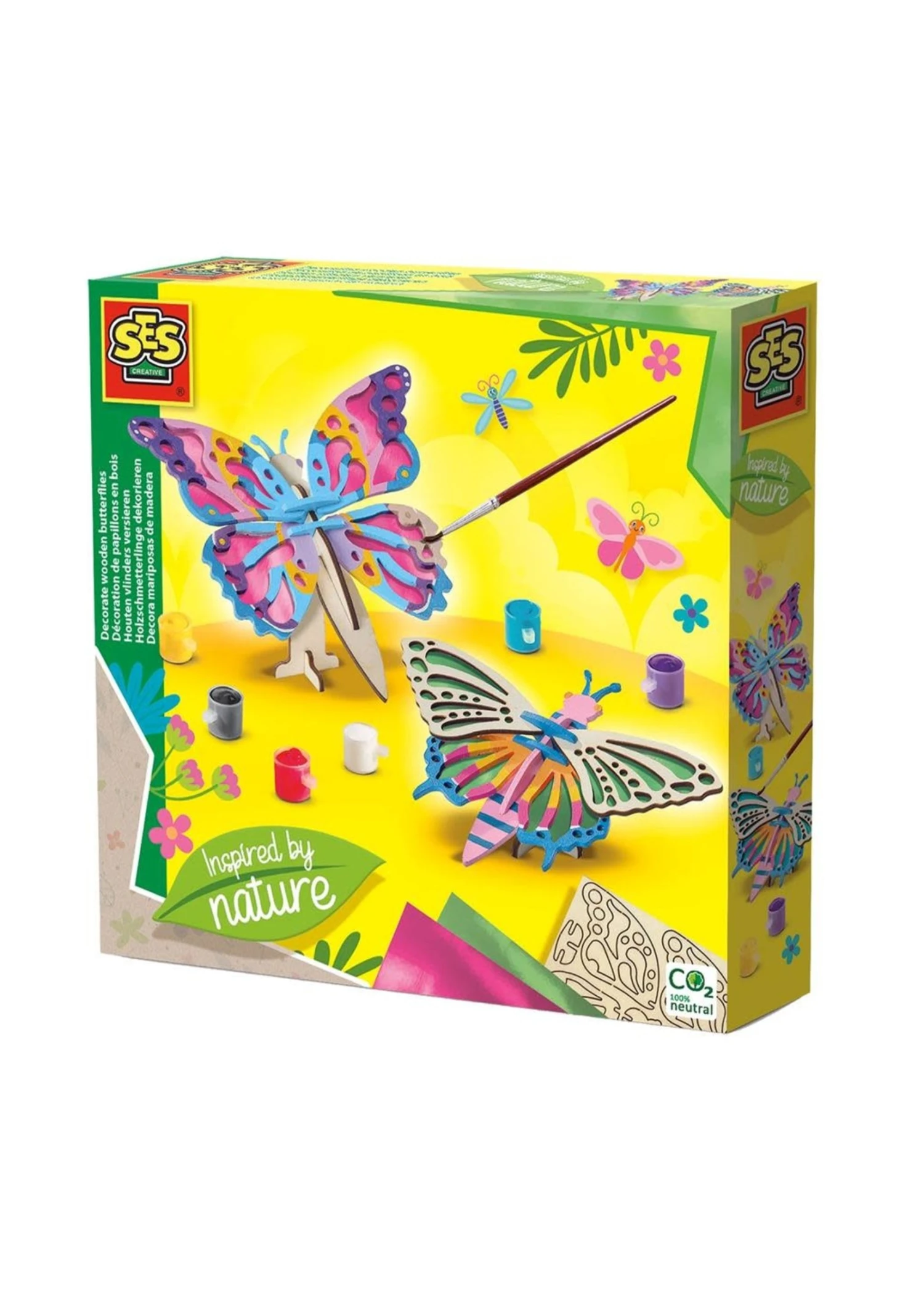 SES HOUTEN VLINDERS VERSIEREN 3 SES HOUTEN VLINDERS VERSIEREN