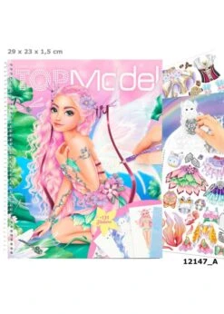 Create Your TOPModel Kleurboek Met Stickers Fantasy