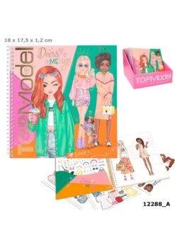 TOPModel Dress Me Up Stickerboek