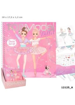 TOPModel Dress Me Up Stickerboek BALLET