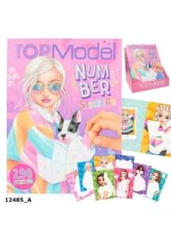 TOPModel Nummer Stickers Fantasy