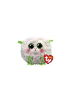 TY TEENY PUFFIES SPRING LAMB BAASBY 10CM