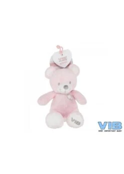 Pluche Beer Zittend 35cm ROZE