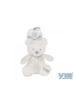 Pluche Beer Zittend 35cm WIT